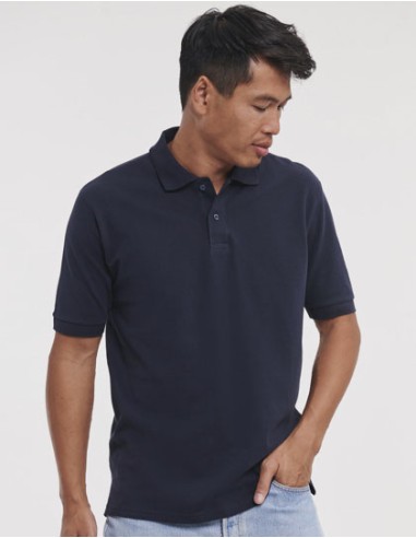 RUS-0R569M0-Mens Classic Cotton Polo